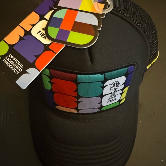 2026 FIFA World Cup Ultra Rare Hat Unreleased Official Licensed Black cap - Picture 3 of 7